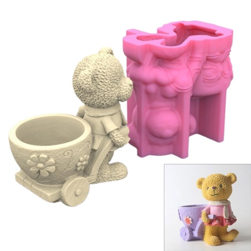 Terracotta Pot - 3D DIY Blumentöpfe Form Silikon Beton