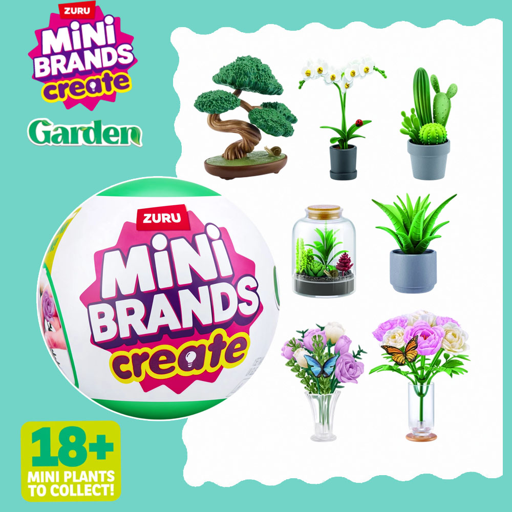 Succulent Set - Zuru Miniatur-Garten Blindbox DIY Pflanzenset Sammlerstück