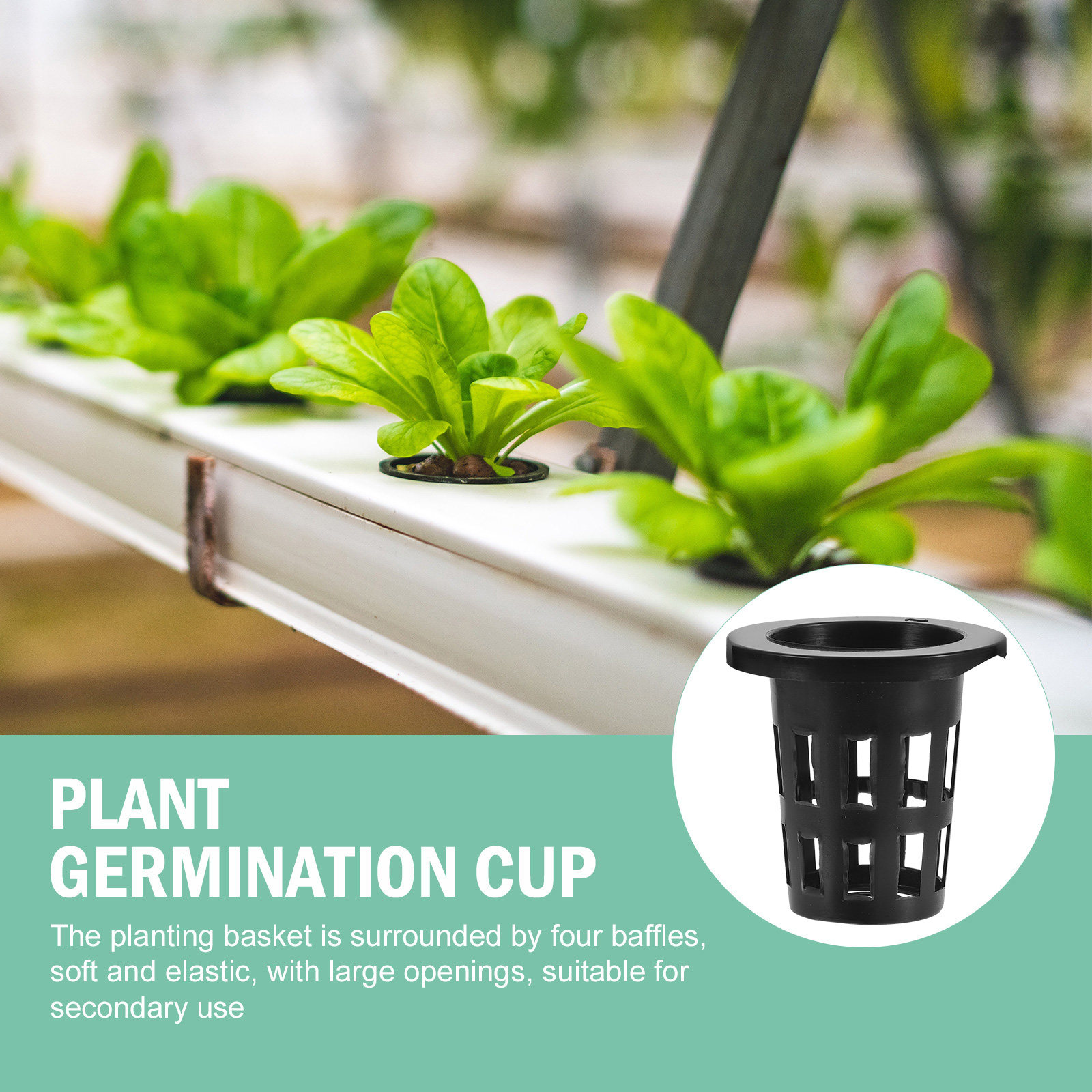 50 Stück Kunststoff-Pflanzkörb – Plant Pot Bewertung und Preis