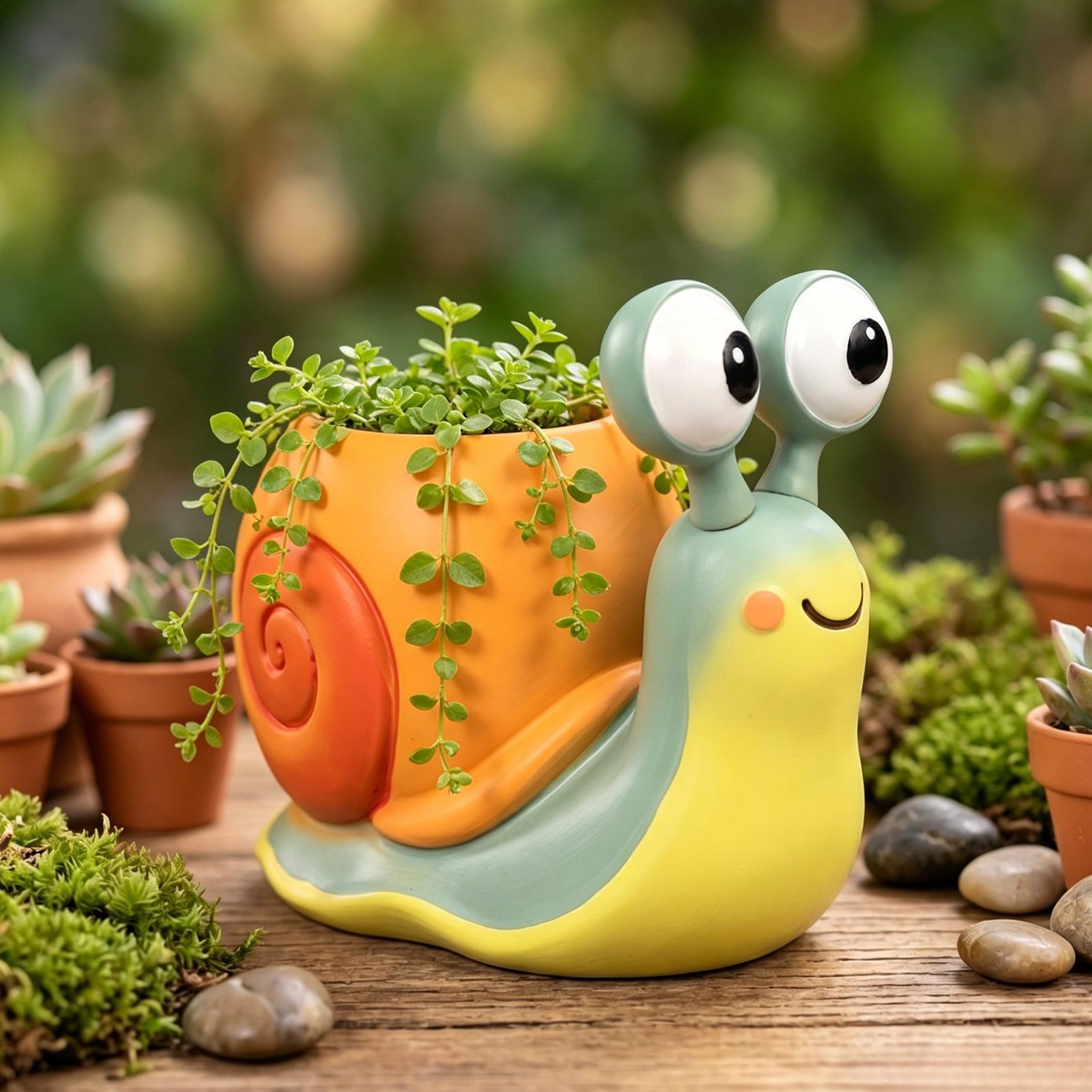 Schneckenförmiger Blumentopf,  – Succulent Set Bewertung und Preis