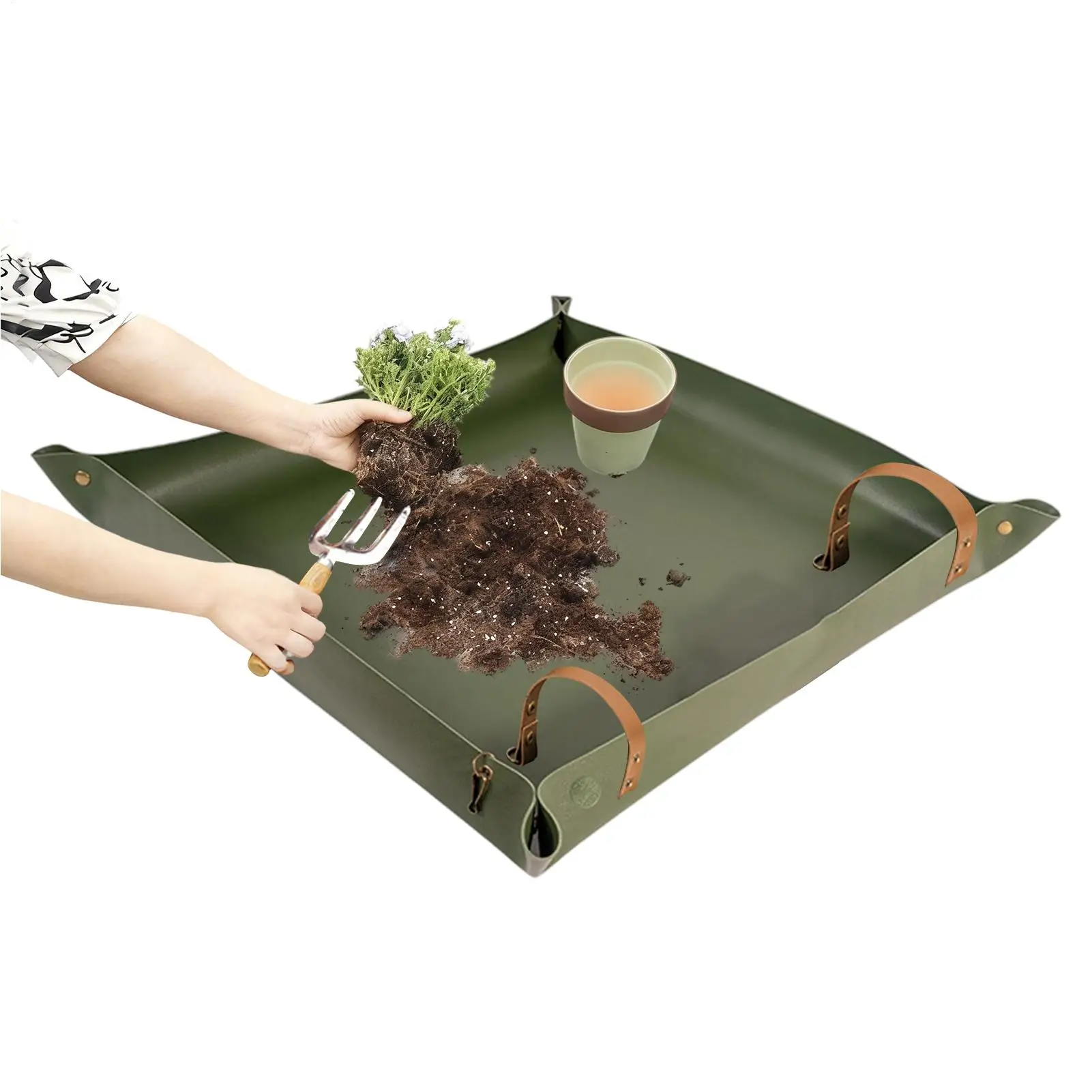 Wasserdichte, faltbare Pflanzu – Repotting Mat Bewertung und Preis
