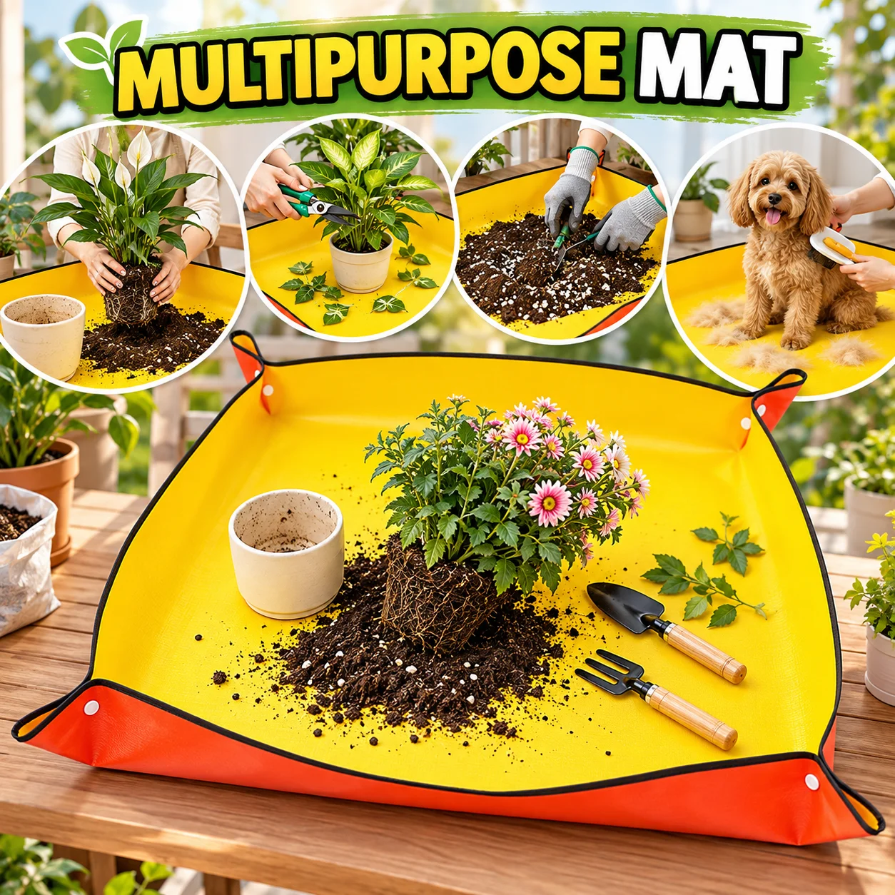 Wasserdichte Garten-Umpflanzma – Repotting Mat Bewertung und Preis