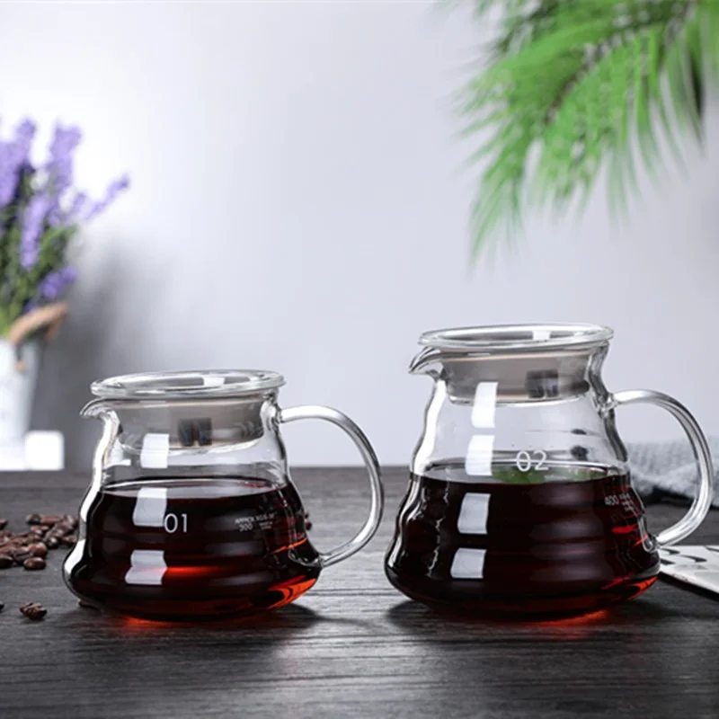 350/600/800ml hand gebrühte Ka – Pothos Bewertung und Preis
