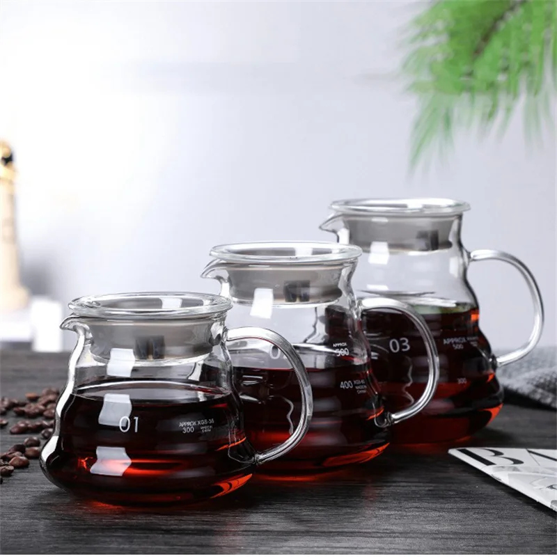 350/600/800ml hand gebrühte Ka – Pothos Bewertung und Preis