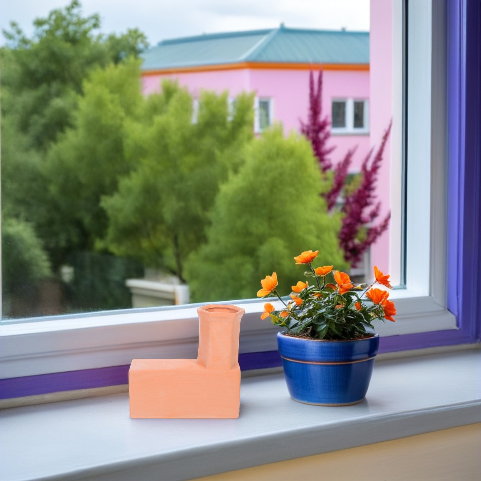 1 Paar Terrakotta-Selbstbewäss – Terracotta Pot Bewertung und Preis